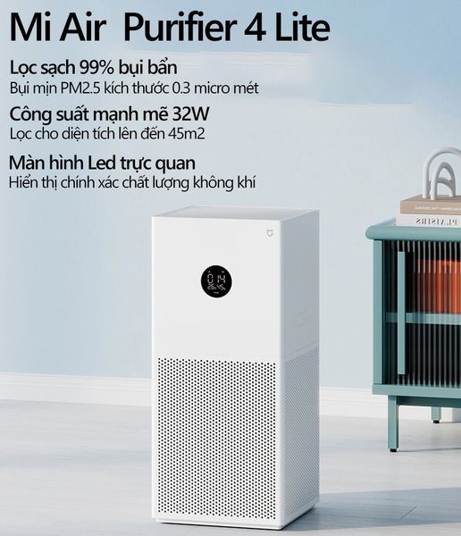 Máy Lọc Không Khí Xiaomi Mi Air Purifier 4 Lite 26 Máy Lọc Không Khí Xiaomi Mi Air Purifier 4 Lite