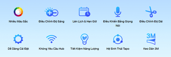Đèn Led Dây Tp-Link Tapo L900-5 Thông Minh Wi-Fi Điều Chỉnh Màu Sắc 19 Đèn Led Dây Tp-Link Tapo L900-5 Thông Minh Wi-Fi Điều Chỉnh Màu Sắc