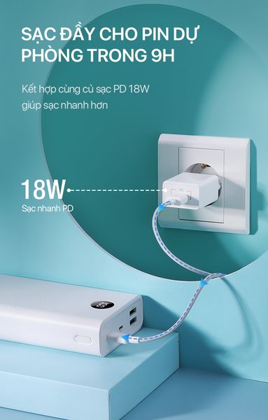 Pin Sạc Dự Phòng 30.000Mah Robot Rt30
