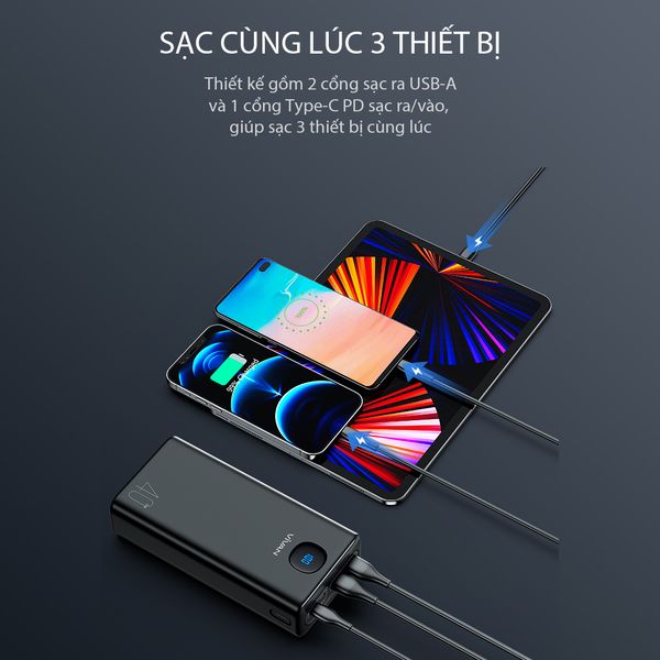 Pin Dự Phòng Vivan 40000Mah Vpb-B40