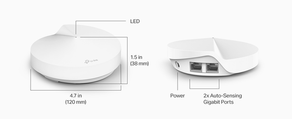 Thiết Bị Mesh Wifi Tp-Link Deco M5 (3-Pack) Ac1300 - Akia Smart Home