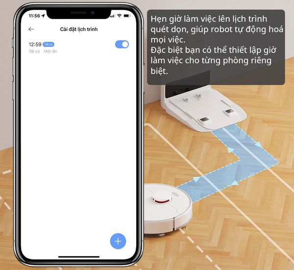 Robot Hút Bụi Dreame D10 Plus