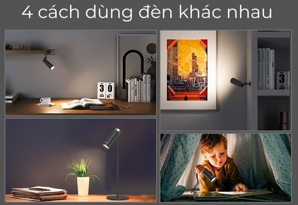 Đèn Bàn Tích Điện Yeelight Ylytd0011 Đa Năng 4-In-1 - Akia Smart Home