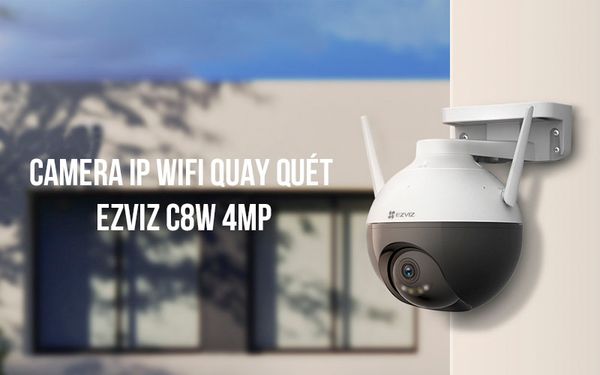 Camera Ngoài Trời Ezviz C8W - 4Mp Có Màu Ban Đêm - Akia Smart Home