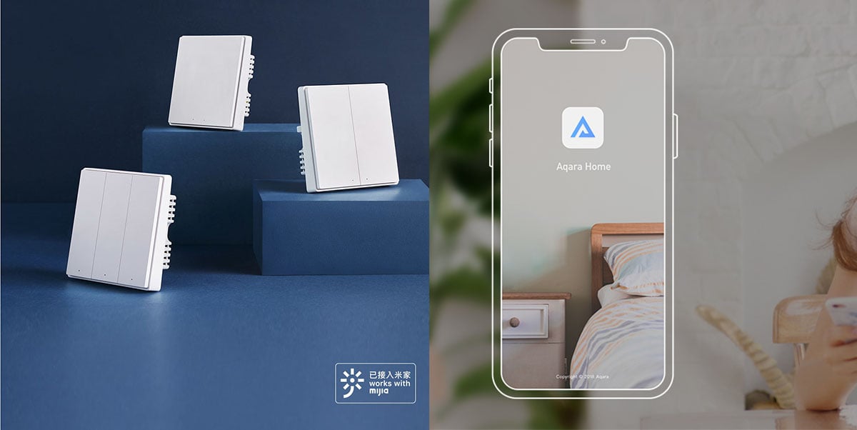 Công Tắc Vuông Thông Minh Aqara D1 Zigbee
