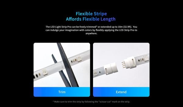 Den Led Day Thong Minh Yeelight Lightstrip Pro