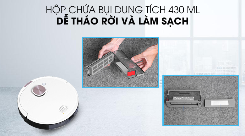 Robot Hút Bụi Lau Nhà Ecovacs Deebot Ozmo T8