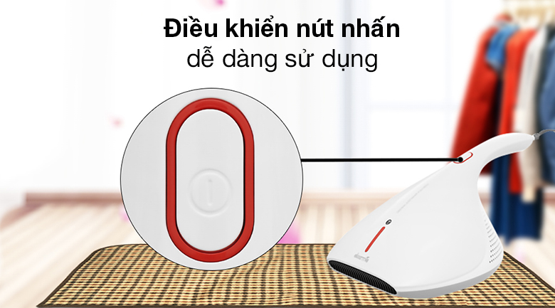 Máy hút bụi đệm giường diệt khuẩn UV Deerma CM800