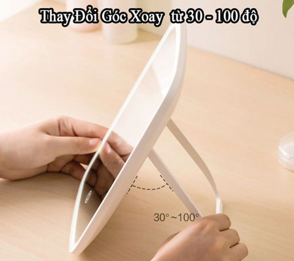 Gương Trang Điểm Có Đèn Led Jordan July Nv026 - Akia Smart Home