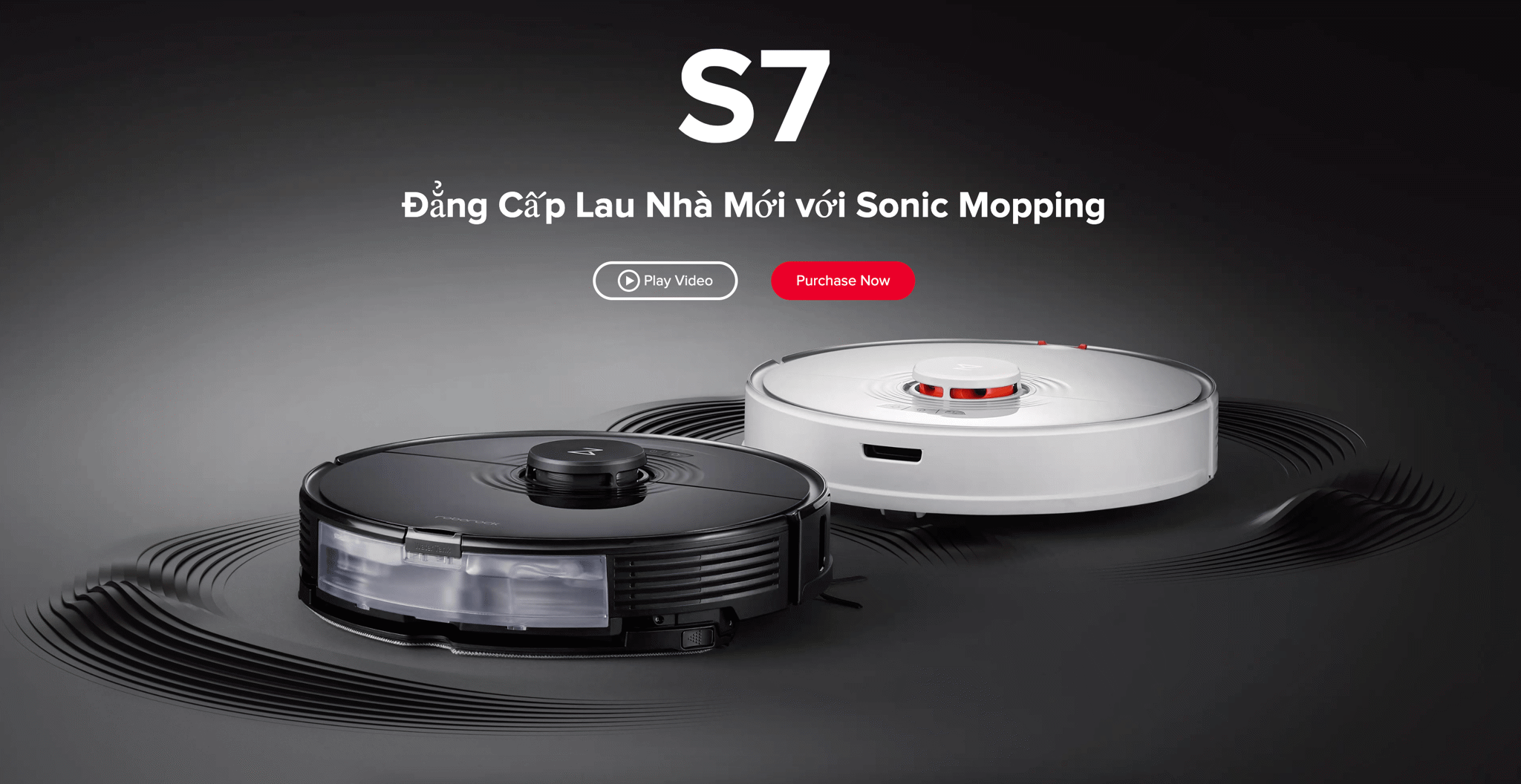 Robot Hút Bụi Lau Nhà Roborock S7