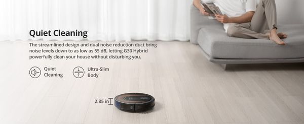 Robot Hút Bụi Lau Nhà Eufy Robovac G30 Hybrid - Akia Smart Home