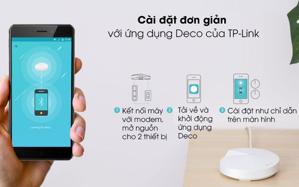 Thiết Bị Mesh Wifi Tp-Link Deco M5 (3-Pack) Ac1300 - Akia Smart Home