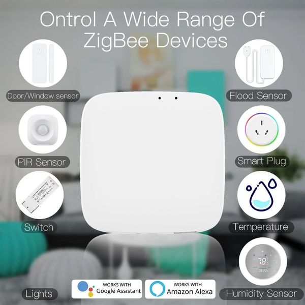 Thiết Bị Trung Tâm Tuya Smart Hub Zigbee 2022 - Akia Smart Home