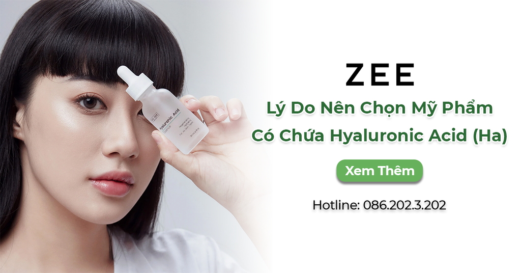 Lý Do Nên Chọn Mỹ Phẩm Có Chứa Hyaluronic Acid (Ha)
