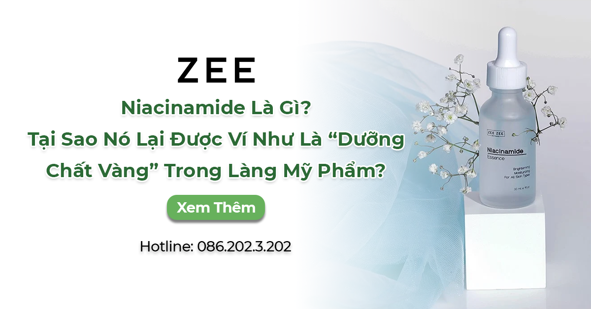 Niacinamide Là Gì? Tại Sao Nó Lại Được Ví Như Là “Dưỡng Chất Vàng” Trong Làng Mỹ Phẩm?