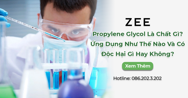 Propylene Glycol Là Chất Gì? Ứng Dụng Như Thế Nào Và Có Độc Hại Gì Hay Không?