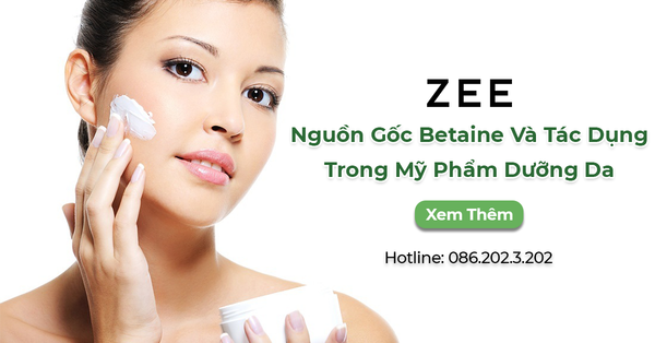 Nguồn Gốc Betaine Và Tác Dụng Trong Mỹ Phẩm Dưỡng Da