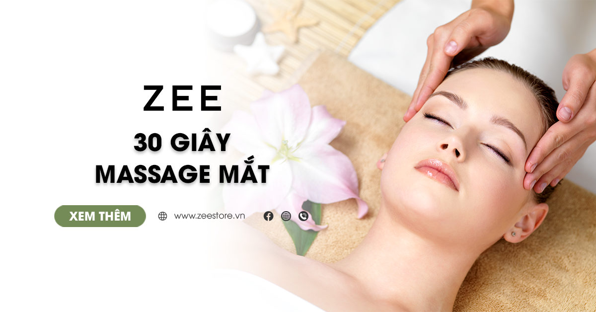 Chỉ 30 Giây Massage Mắt Theo Cách Này Giúp Đỡ Quầng Thâm Mắt