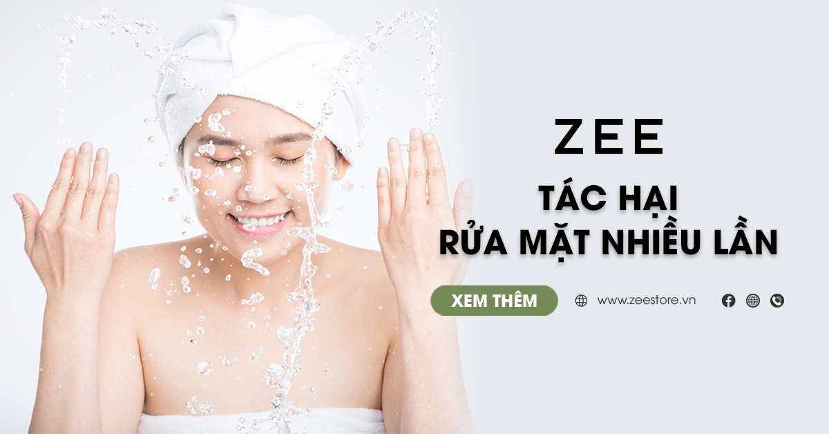 Tác Hại Khôn Lường Khi Rửa Mặt Nhiều Lần Trong Ngày