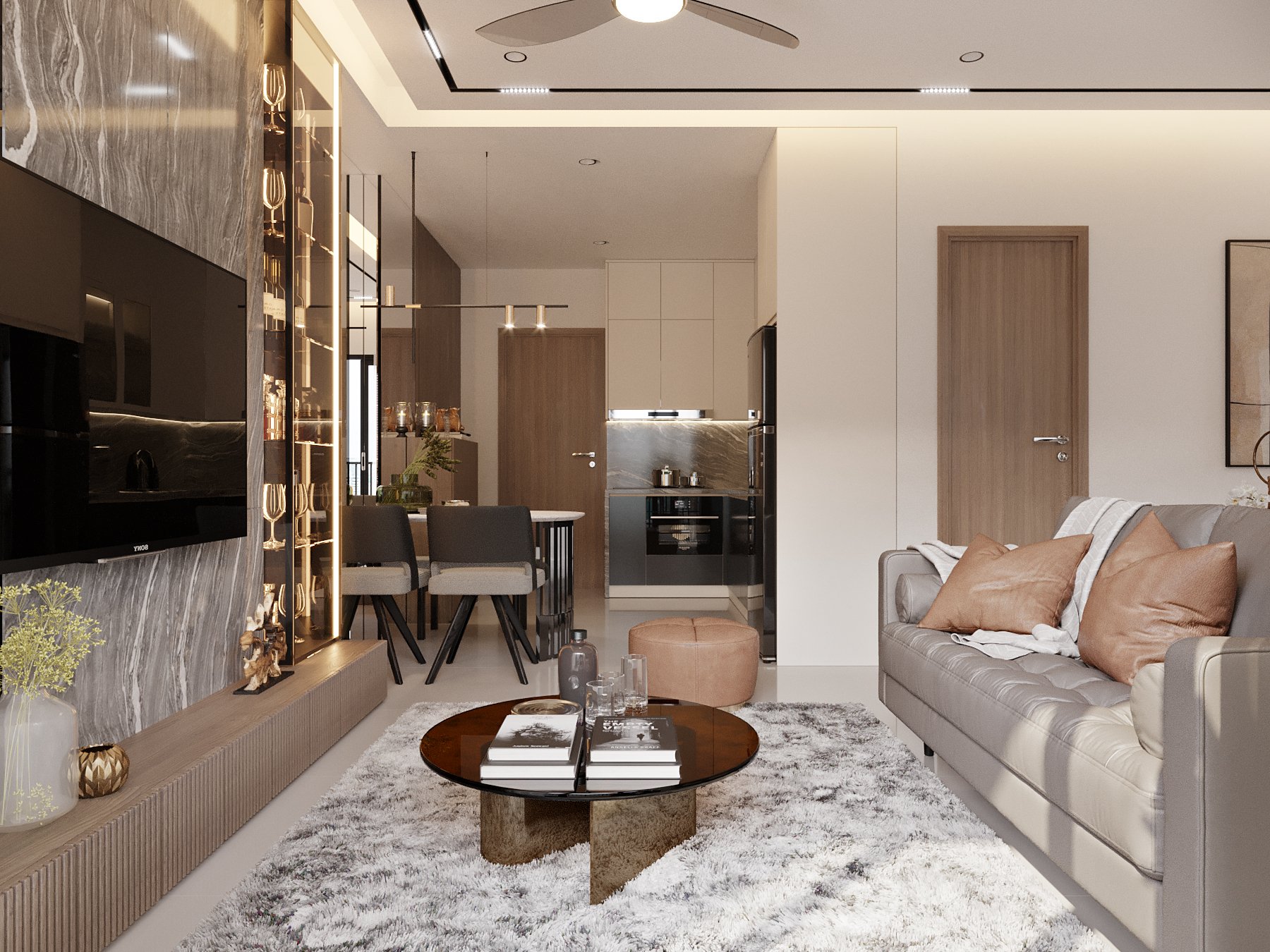 CĂN HỘ 2PN+ S1.07 0305 VINHOMES GRAND PARK