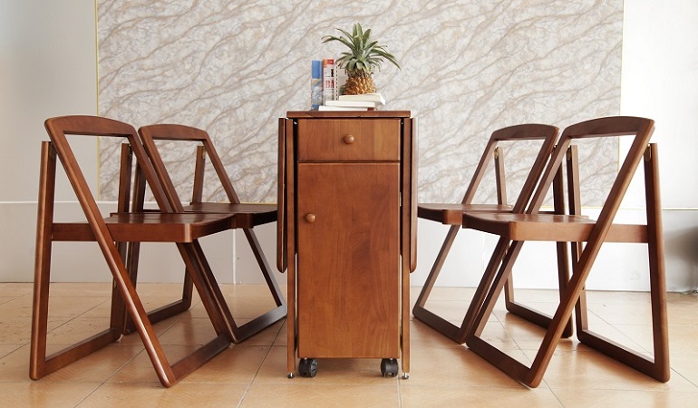 10+ Mẫu Bàn Ăn Gấp Gọn, Hiện Đại Và Tiện Ích