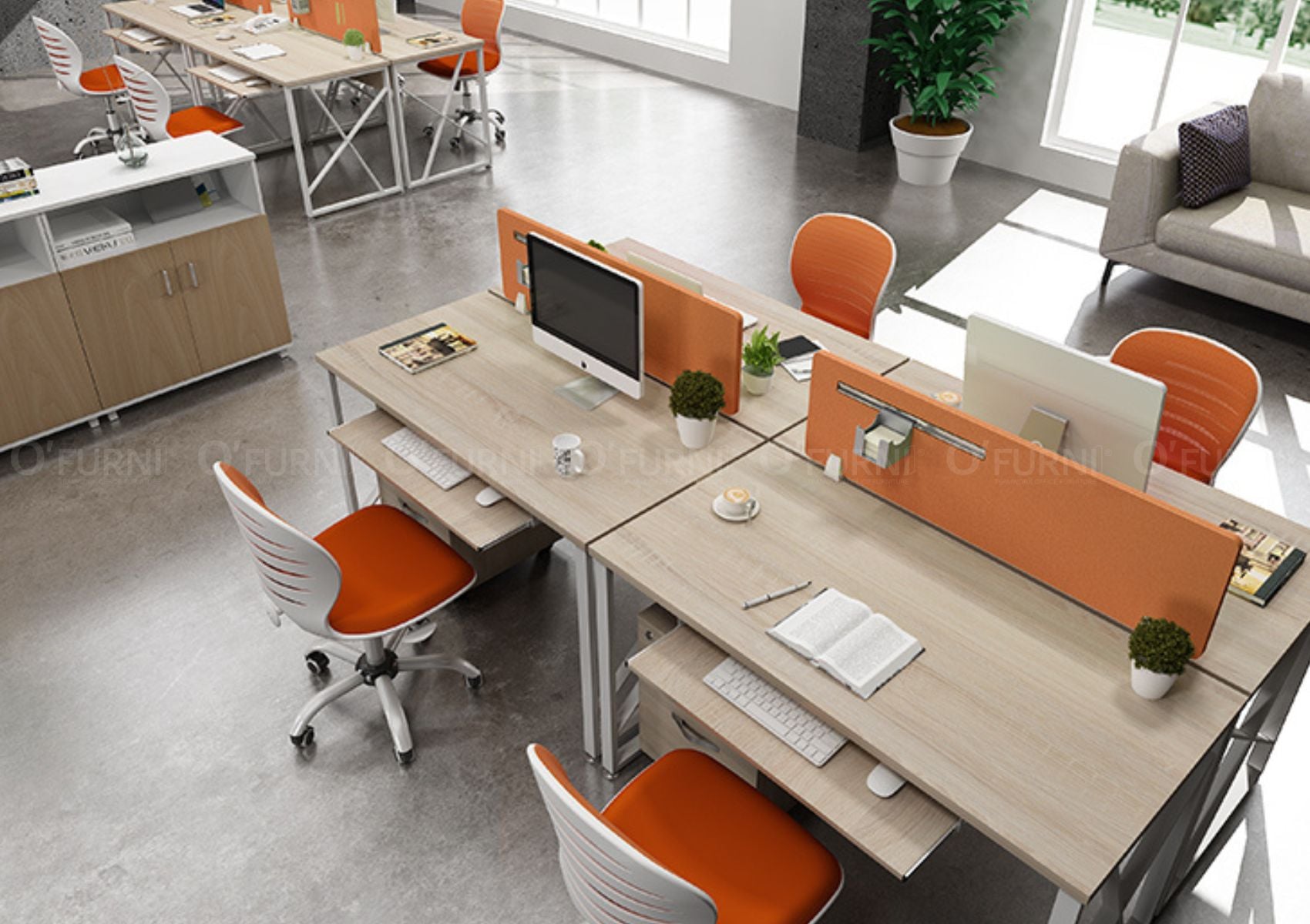 Mẫu Bàn Ghế Văn Phòng Nhỏ Gọn Cho Không Gian Làm Việc Tại nhà