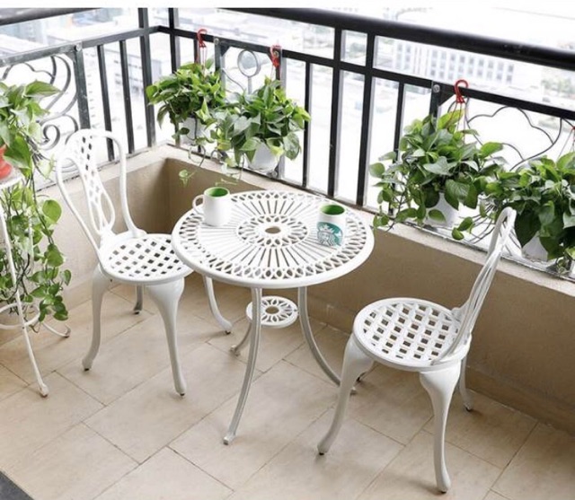 Kinh nghiệm chọn bộ bàn ghế ban công đẹp