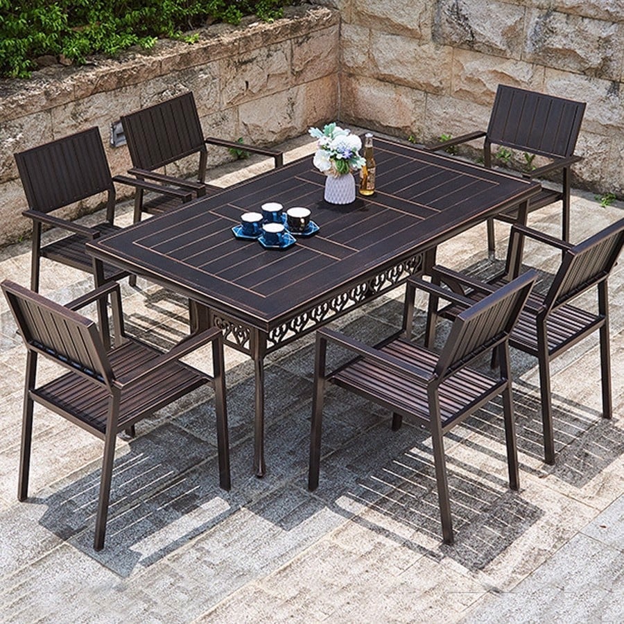 10+ Mẫu Bàn Ghế Sân Thượng Đẹp Và Bền Được Yêu Thích