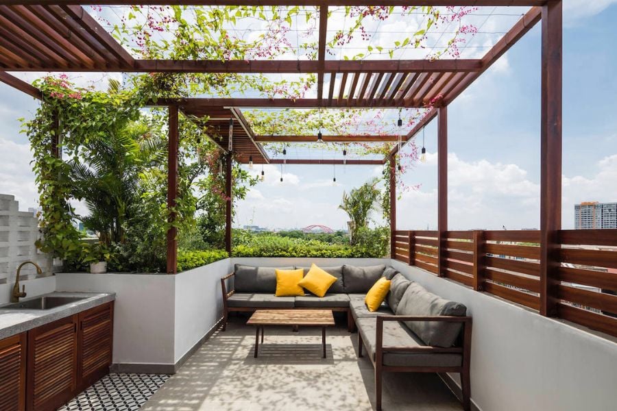 101+ Cách Trang Trí Sân Thượng Đẹp Và Chill Nhất – Nội Thất Luxvie