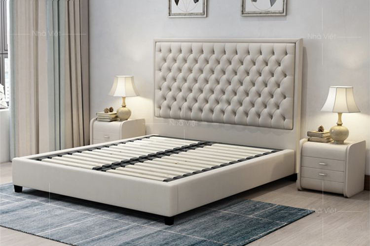 Nên Chọn Giường Da Hay Giường Nỉ Cho Phòng Ngủ