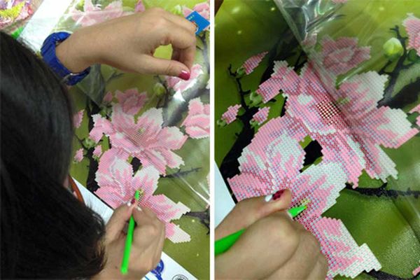 Mẹo Làm Tranh Đính Đá Thẳng Hàng Trang Trí Nhà Cửa Siêu Đẹp