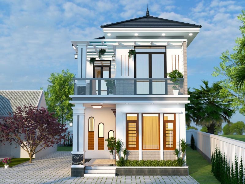 Tham Khảo Mẫu Nhà 2 Tầng Với Chi Phí 700 Triệu Việt Nam