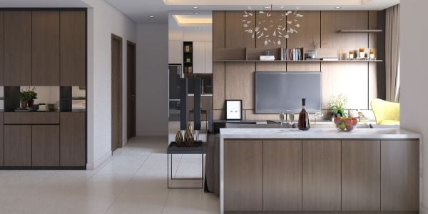 Cách Phối Màu Sắc Để Tăng Tính Thẩm Mỹ Cho Phòng Bếp