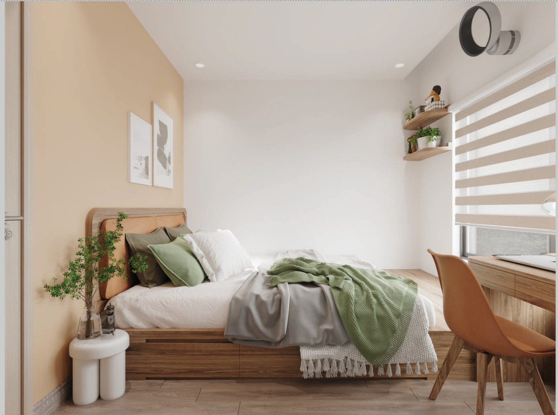 Căn hộ 2PN+ S7.03 11.05 The Origami Vinhomes Grand Park