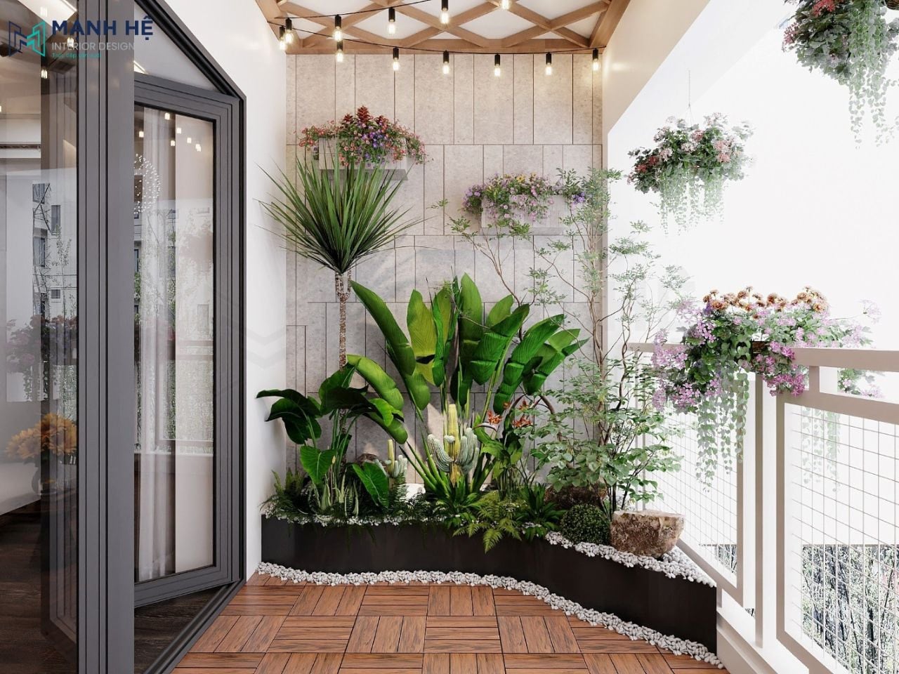 Top 7 Mẫu Thiết Kế Phòng Ngủ Có Ban Công Xanh Thoáng Mát