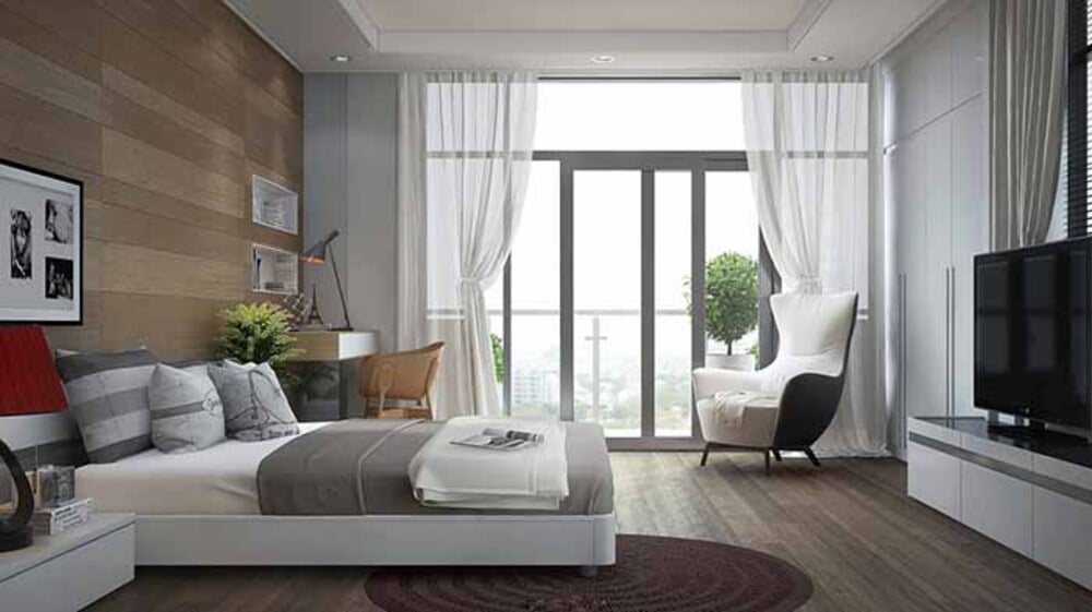 Bí Quyết Thiết Kế Phòng Ngủ Có Ban Công Cực Chill
