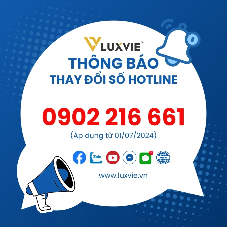THÔNG BÁO THAY ĐỔI SỐ HOTLINE
