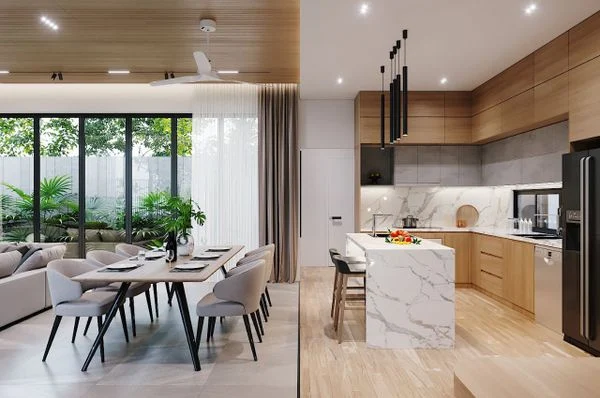 Xu Hướng Thiết Kế Nội Thất Phòng Bếp Đẹp 2025