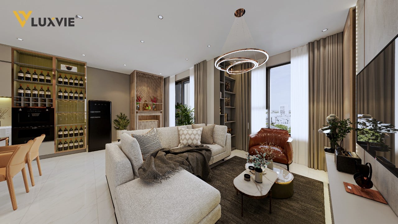 Dự án thi công căn hộ 2PN+ S8.02 09.10 Vinhomes Grand Park