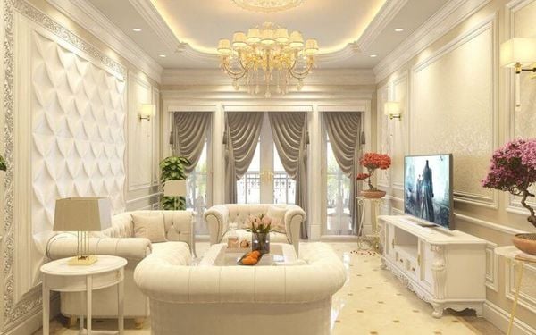thiet ke noi thất Tân cổ điển