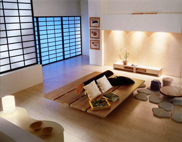 Thiết kế căn hộ 1 phòng ngủ phong cách Nhật