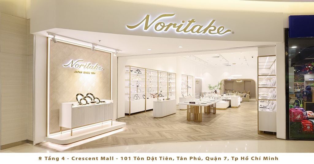 Noritake Vietnam khai trương showroom mới tại TTTM Crescent Mall - Quận 7