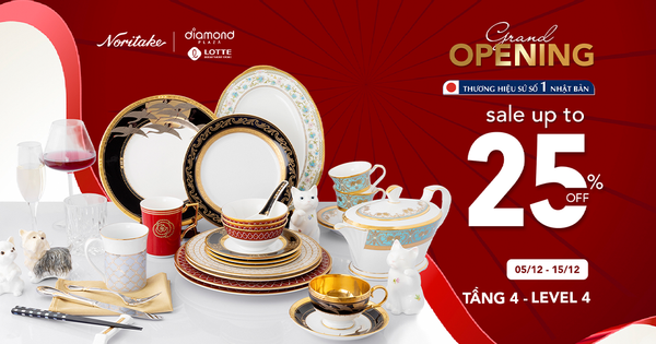 Noritake Việt Nam Khai Trương Showroom Mới Tại TTTM Diamond Plaza