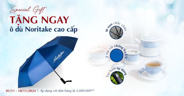 Special Gift, tặng ngay một ô dù cao cấp khi mua sắm từ 3.000.000 VNĐ
