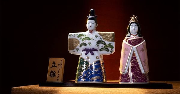 Ý Nghĩa Tinh Tế Các Họa Tiết Trên Tượng Sứ Búp Bê Hina Noritake