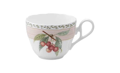 Chén trà (tách trà) màu hồng Orchard Garden 250ml
