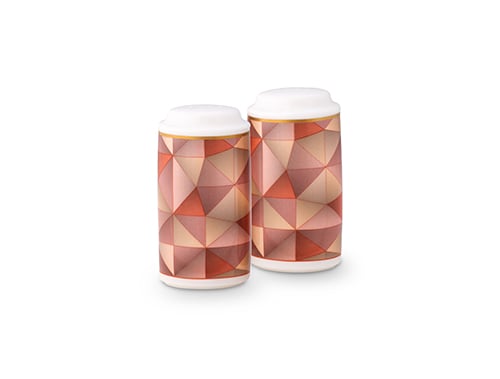Bộ lọ đựng tiêu muối cao 10,4cm
