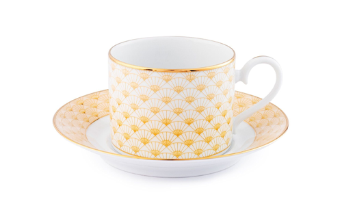 Ch&eacute;n tr&agrave; (t&aacute;ch tr&agrave;) k&egrave;m đĩa l&oacute;t dung t&iacute;ch 240ml