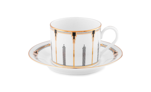 Ch&eacute;n tr&agrave; (t&aacute;ch tr&agrave;) k&egrave;m đĩa l&oacute;t dung t&iacute;ch 240ml