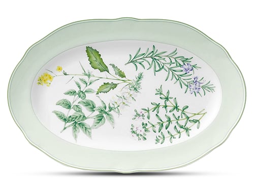 Đĩa Oval cỡ vừa (size M) dài 37,8cm